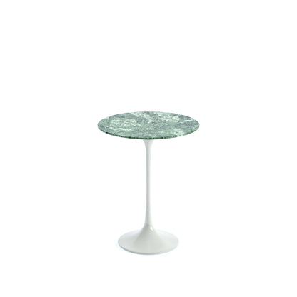 Saarinen Side Table | Green Verdi Alpi Marble Top