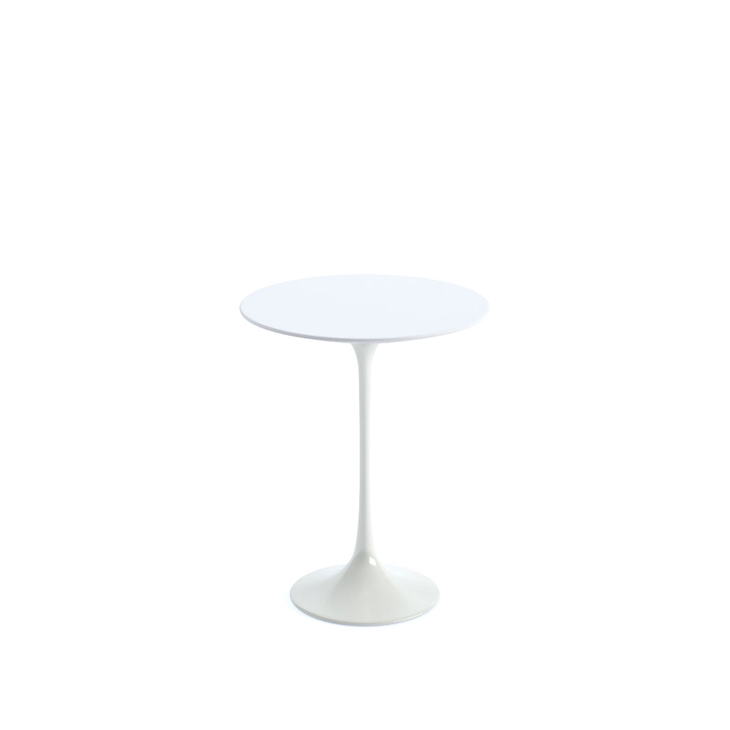 Saarinen Side Table | White Laminate Top
