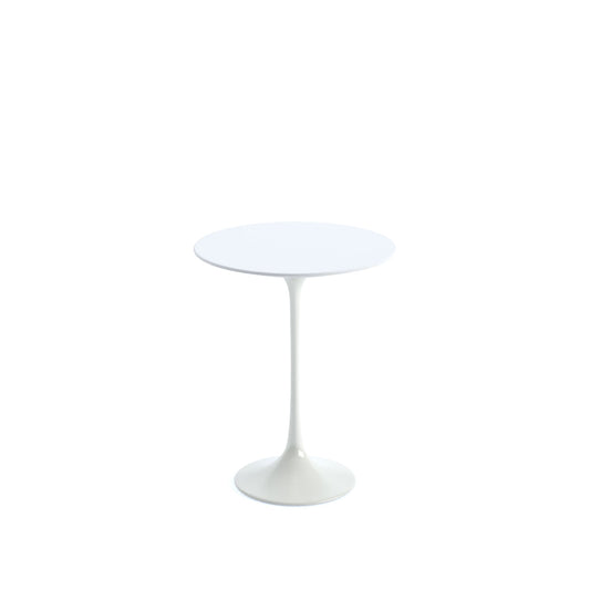 Saarinen Side Table | White Laminate Top