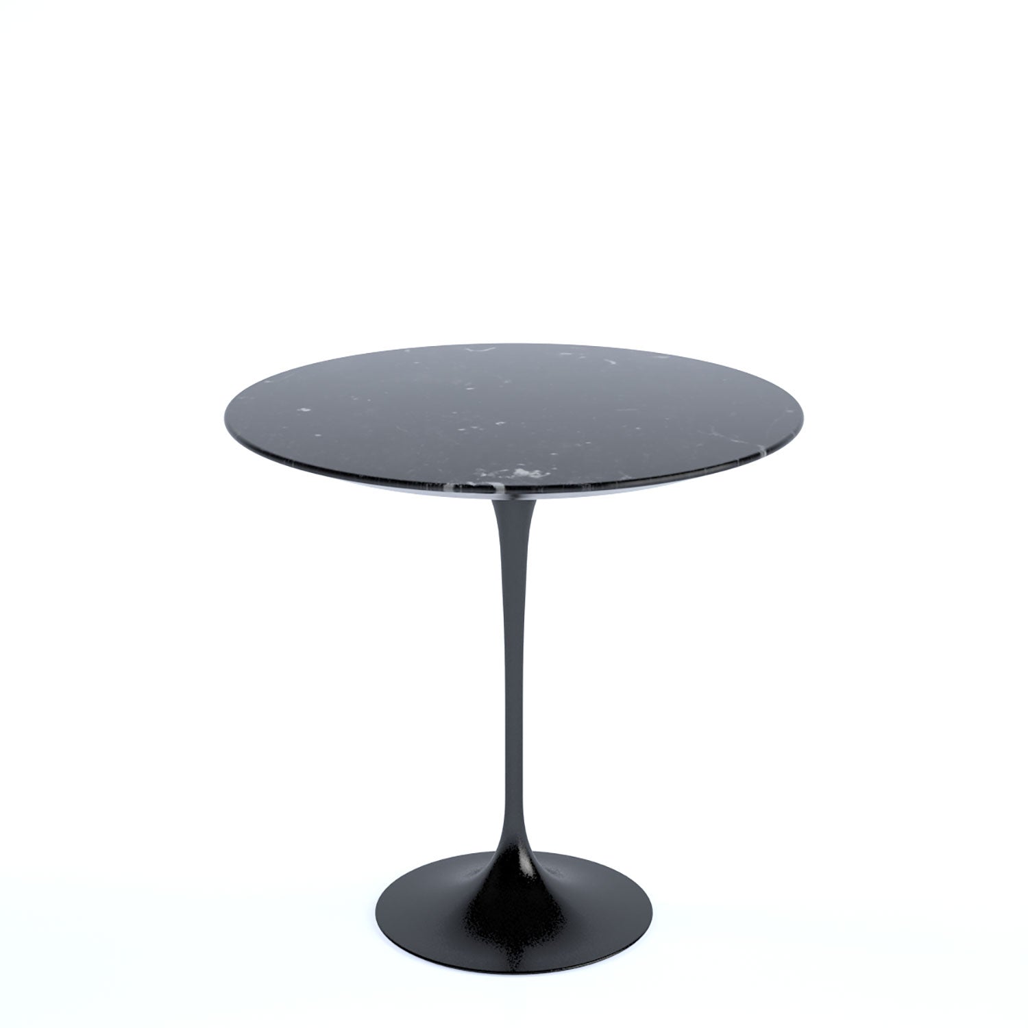 Saarinen Side Table | Black Nero Marquina Marble Top
