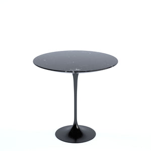 Saarinen Side Table | Black Nero Marquina Marble Top