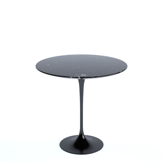 Saarinen Side Table | Black Nero Marquina Marble Top