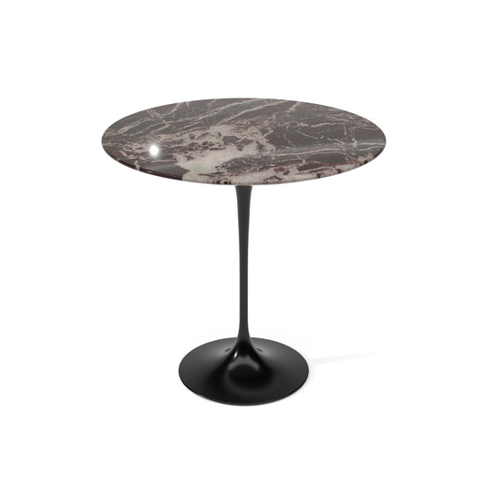 Saarinen Side Table | Rosso Rubino Marble Top