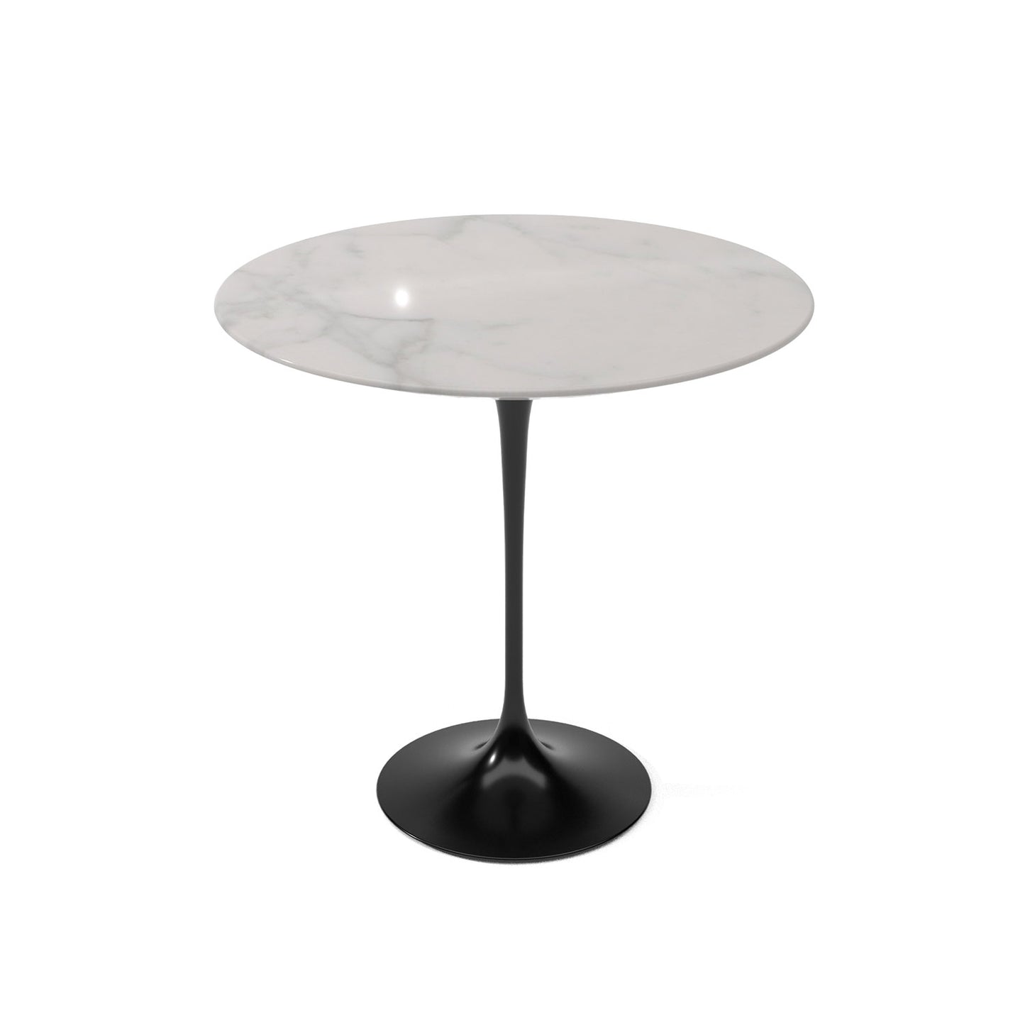 Saarinen Side Table | Grey Statuarietto Marble Top