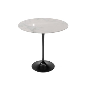 Saarinen Side Table | Grey Statuarietto Marble Top