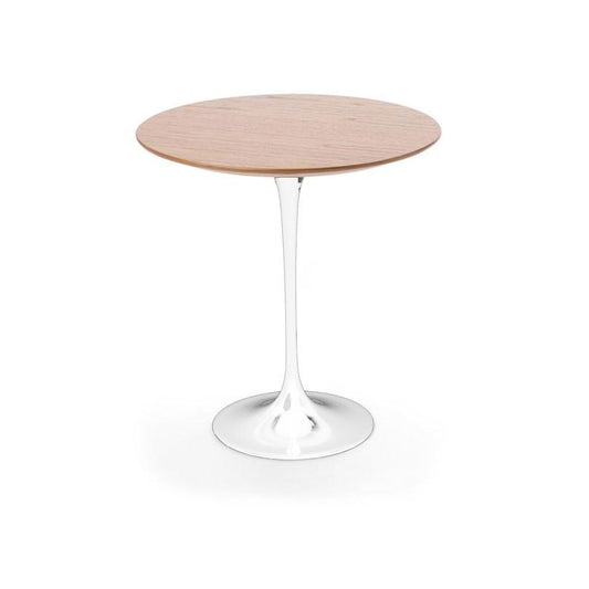 Saarinen Side Table | Teak Veneer Top