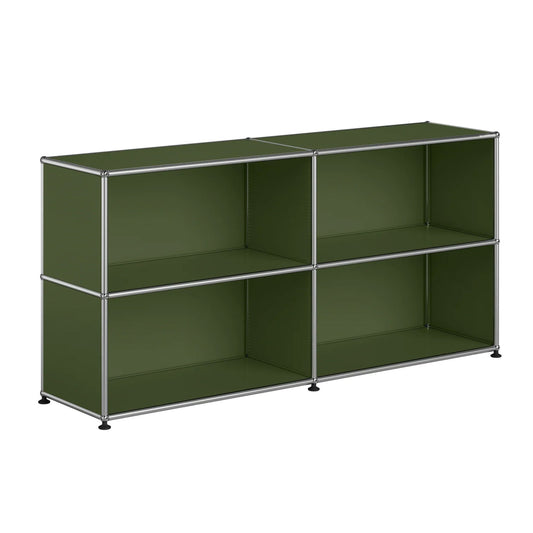 USM Haller Sideboard M67 Open | Olive Lacquer Panels
