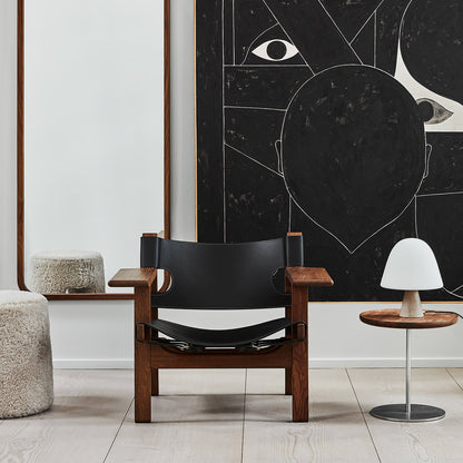 The Spanish Chair | Black Leather