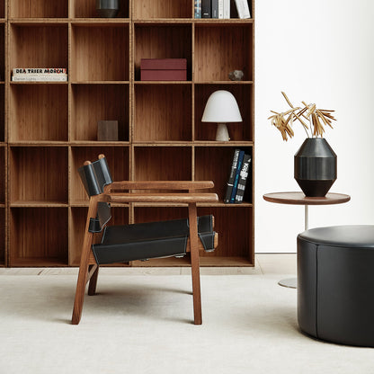 The Spanish Chair | Black Leather