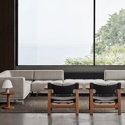 The Spanish Chair | Black Leather