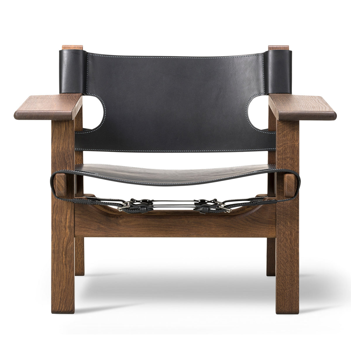 The Spanish Chair | Black Leather