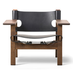 The Spanish Chair | Black Leather