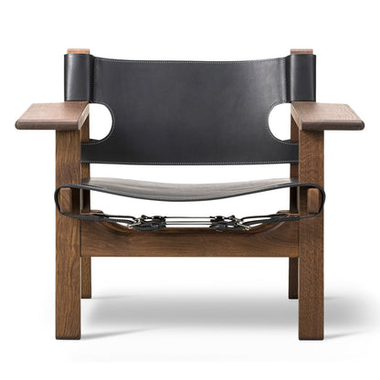The Spanish Chair | Black Leather