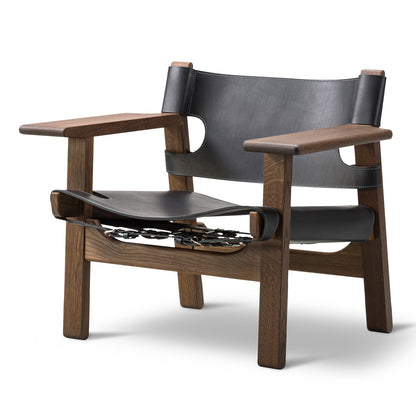 The Spanish Chair | Black Leather