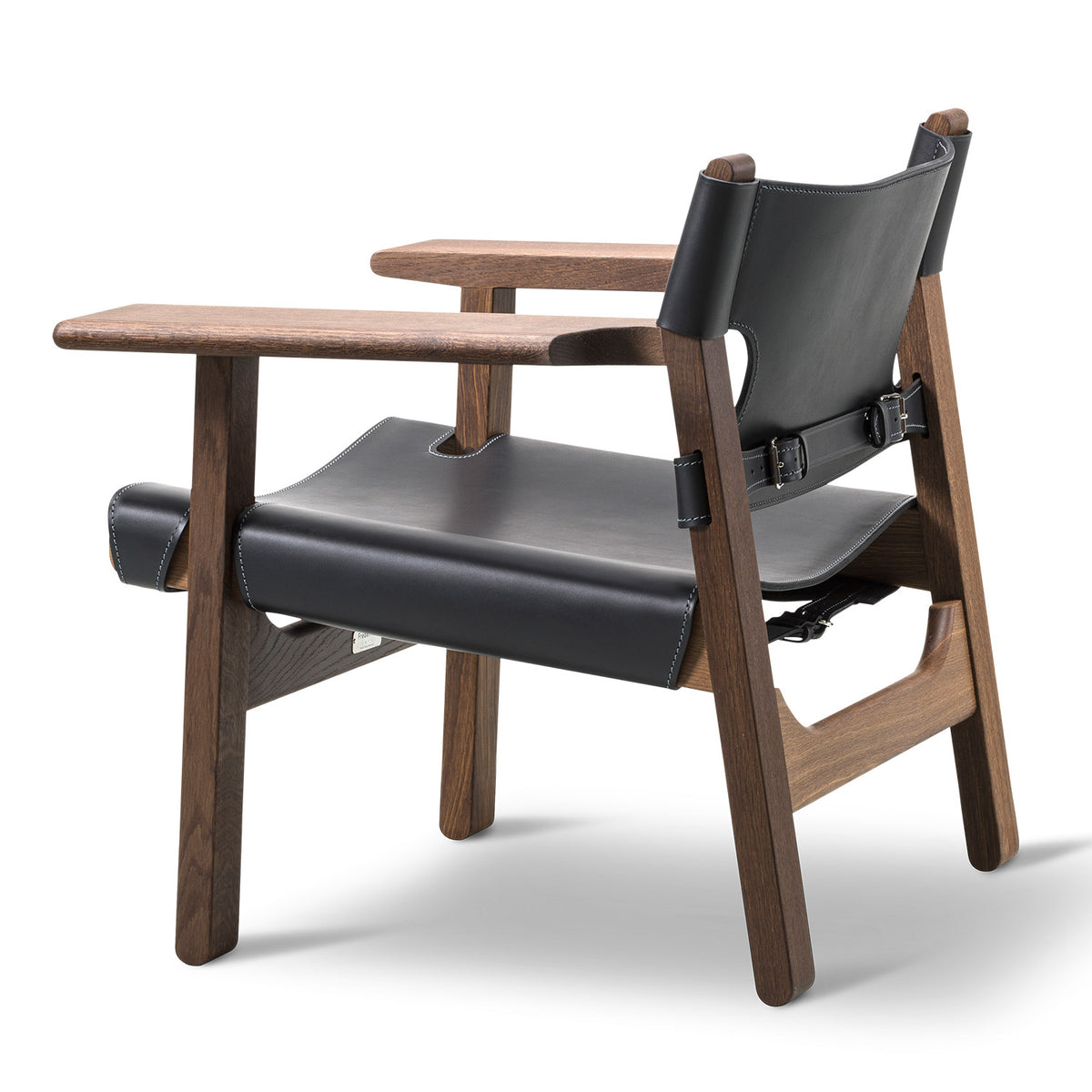 The Spanish Chair | Black Leather