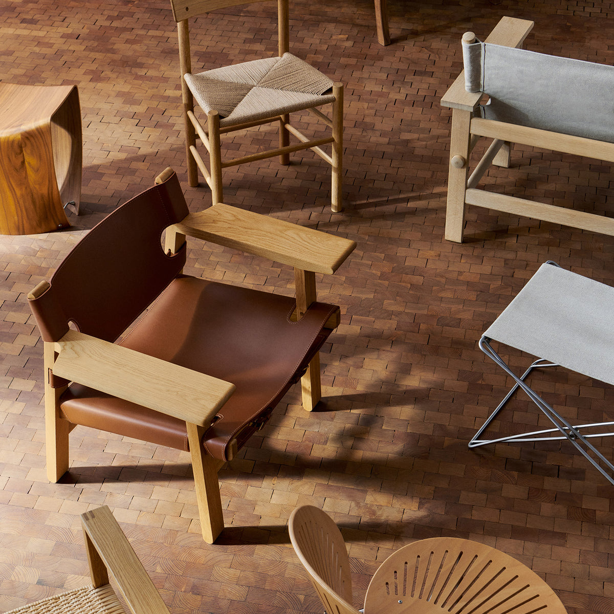 The Spanish Chair | Cognac Leather