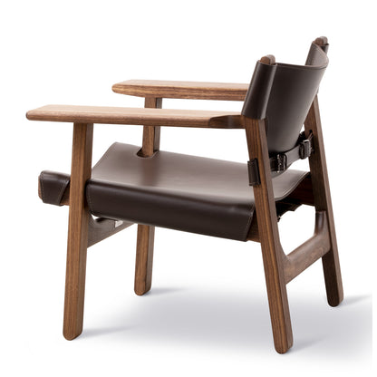 The Spanish Chair | Dark Brown Leather