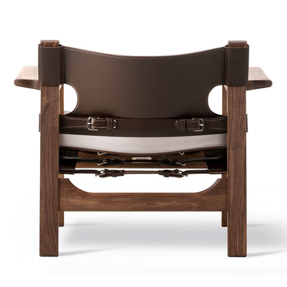 The Spanish Chair | Dark Brown Leather