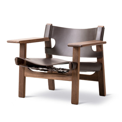 The Spanish Chair | Dark Brown Leather