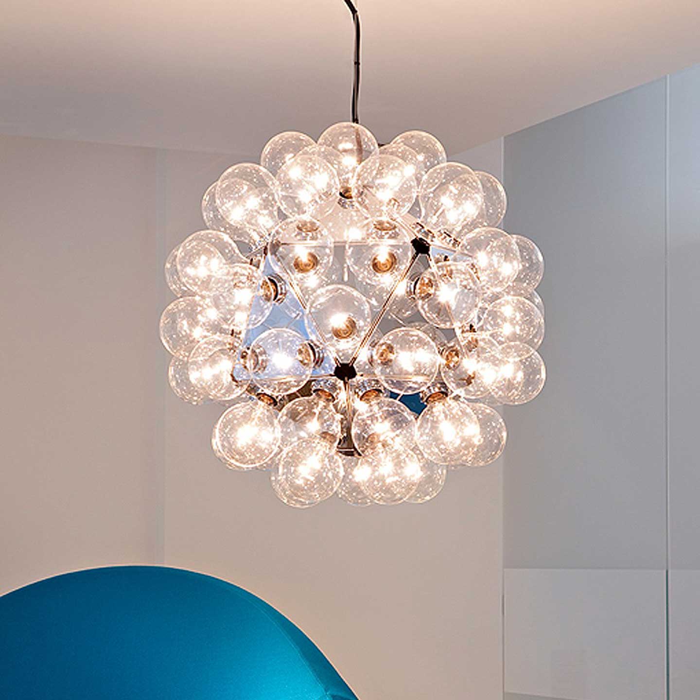 Taraxacum 88 S1 Pendant Lamp | Polished Aluminium