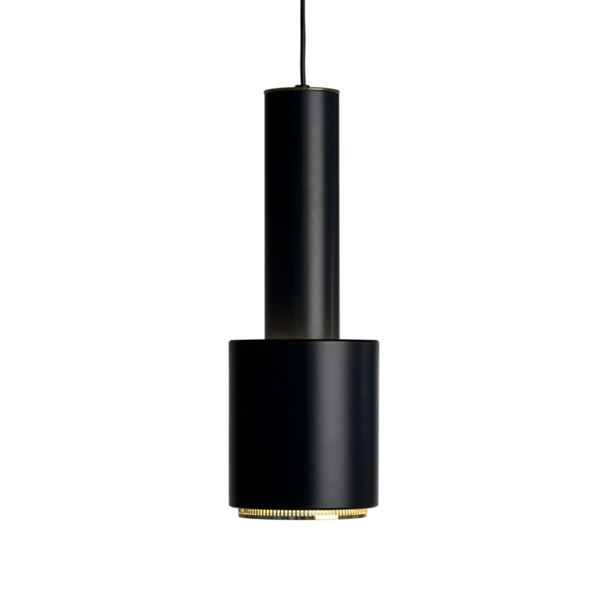 A110 Pendant Lamp | Black Painted Steel