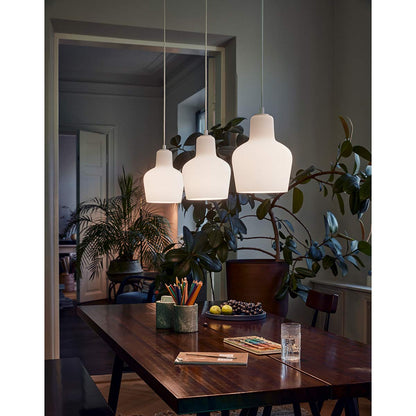 A440 Glass Pendant Lamp | Opal Satin Glass