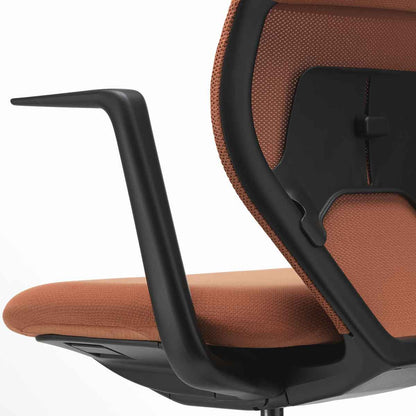 ACX Mesh with Lumbar Support | Terracotta Grid Knit Black Frame