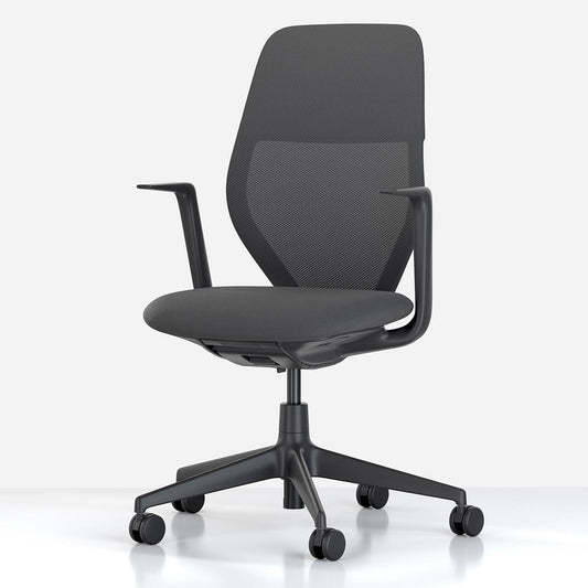 ACX Mesh Office Chair | Carbon Grid Knit Black Frame