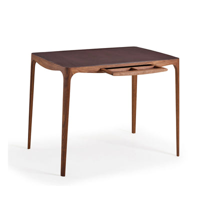 AK 1310 Desk | Dark Brown Leather