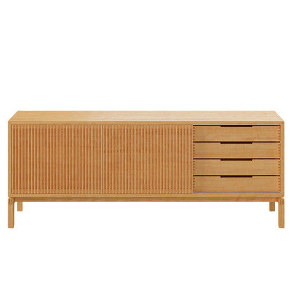Slatted Sideboard AK2060 | Oiled Oak