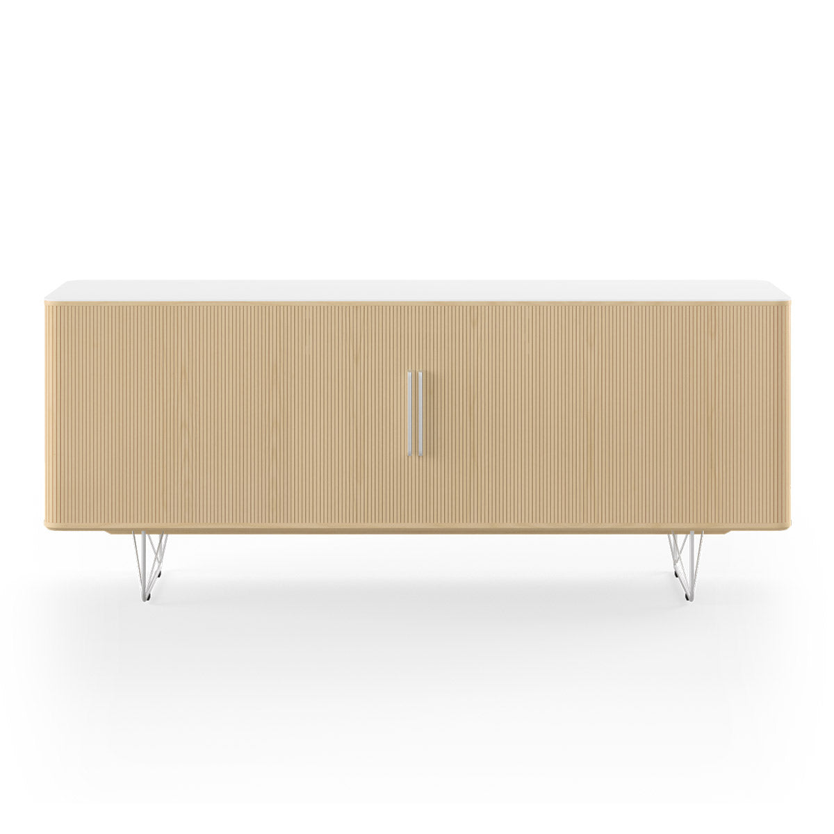 Tambour Sideboard AK2730 | White Oiled Ash