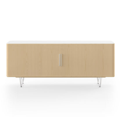 Tambour Sideboard AK2730 | White Oiled Ash