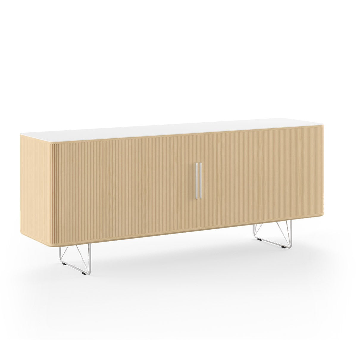 Tambour Sideboard AK2730 | White Oiled Ash