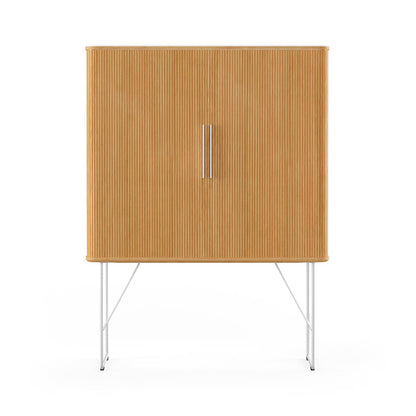 Tambour Cabinet AK2740 | Oiled Oak