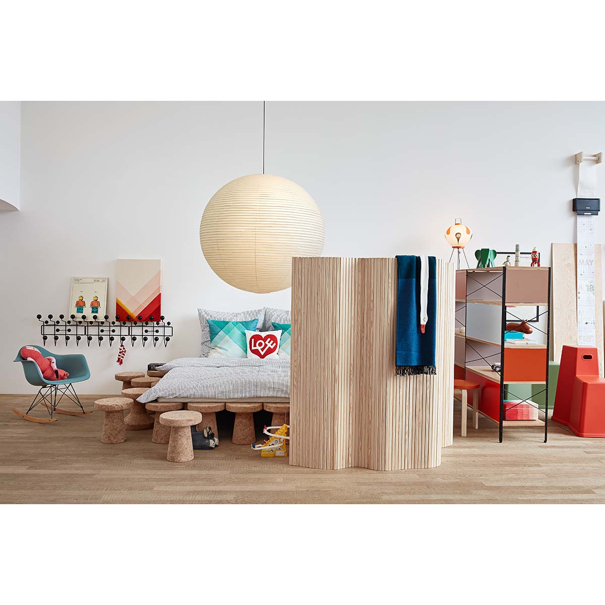 Akari 120A Pendant Light | Shoji Paper Shade