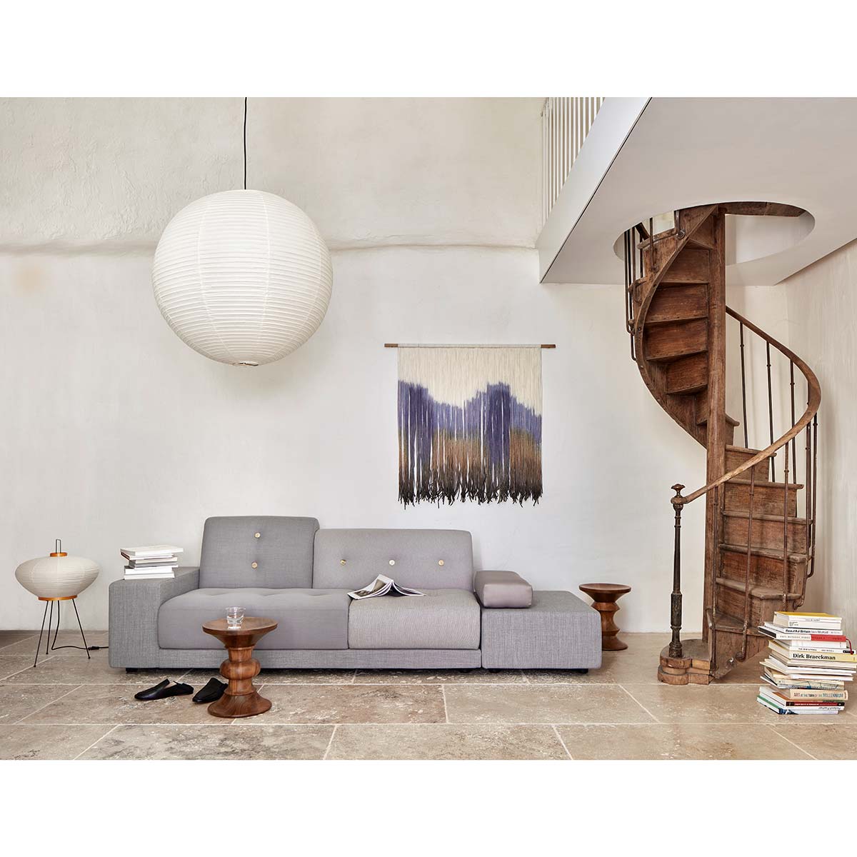 Akari 120A Pendant Light | Shoji Paper Shade