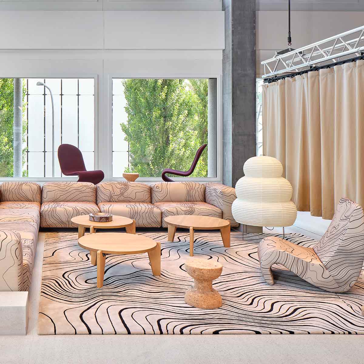 Akari Lamp 25N | Shoji Paper Shade