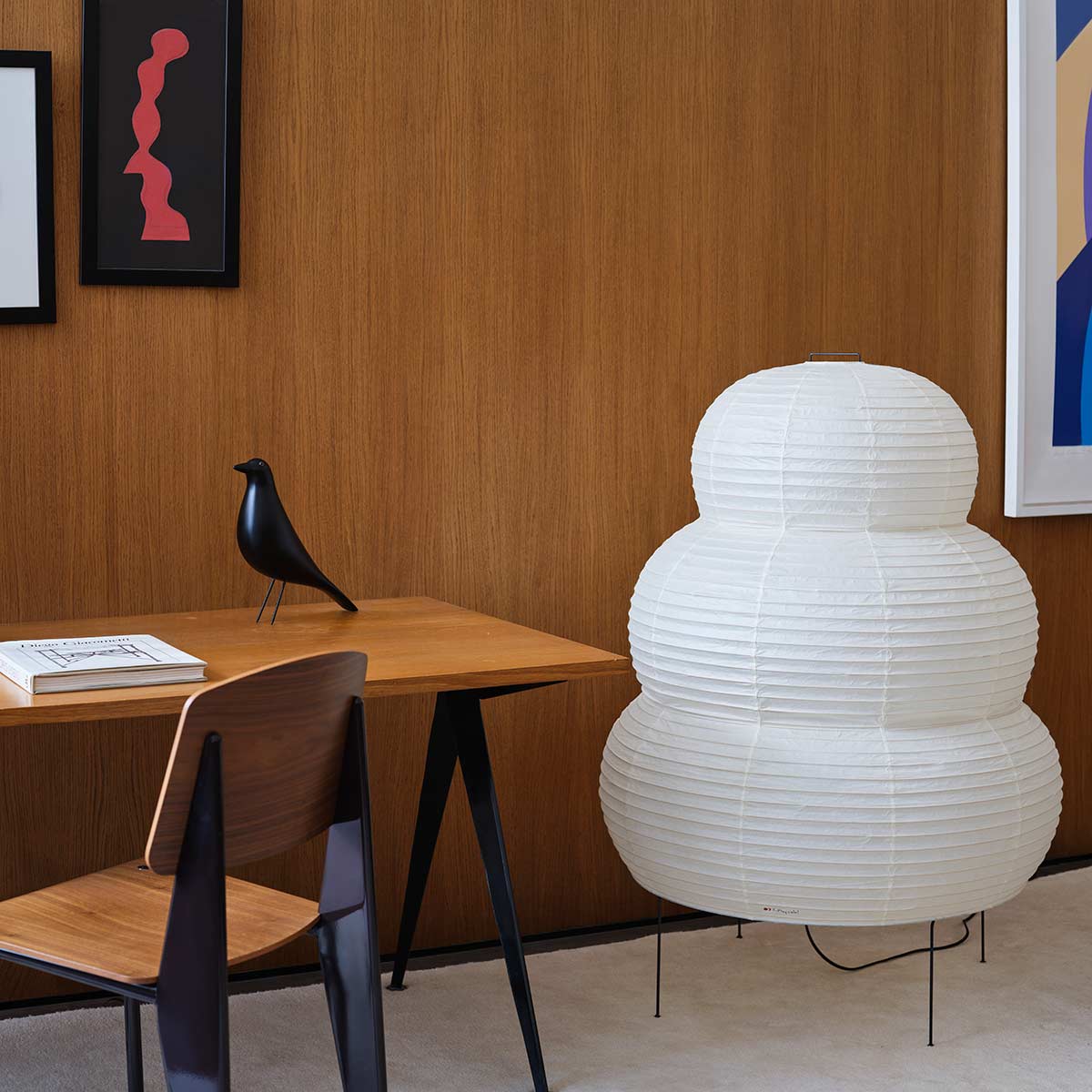 Akari Lamp 25N | Shoji Paper Shade