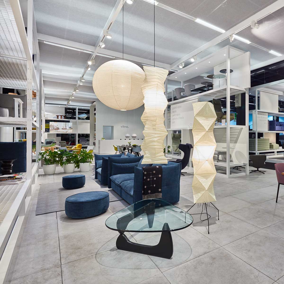 Akari 55A Pendant Light | Shoji Paper Shade