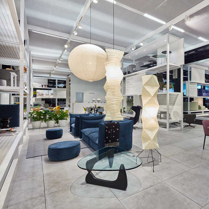 Akari 55A Pendant Light | Shoji Paper Shade