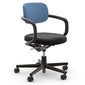 Allstar Office Chair | Black 66 Hopsak Seat Blue 83 Hopsak Back
