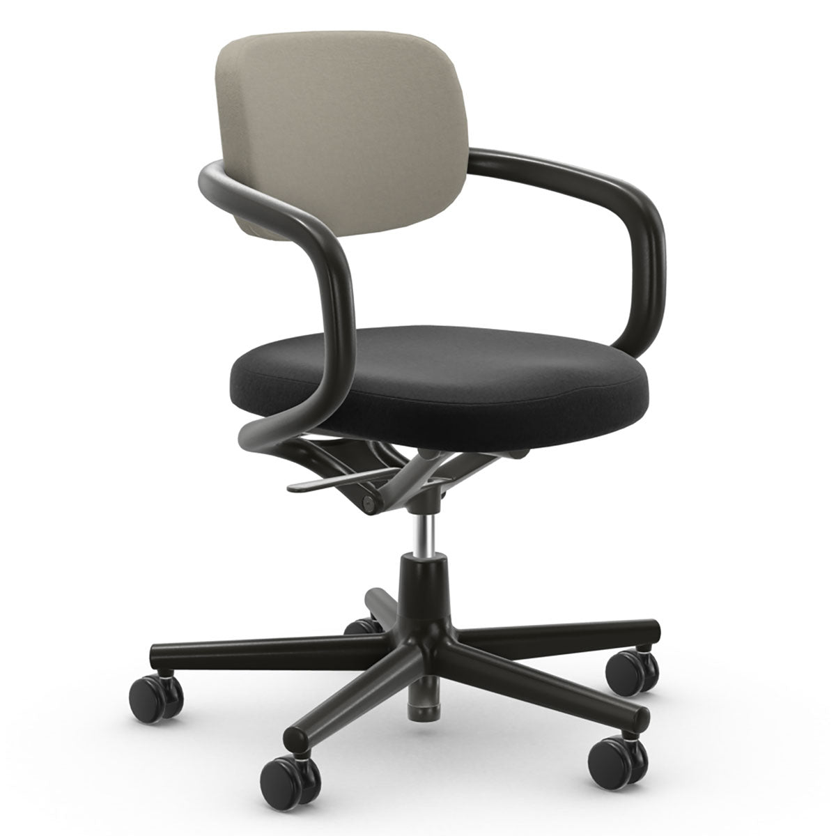 Allstar Office Chair | Black 66 Hopsak Seat Grey 79 Hopsak Back