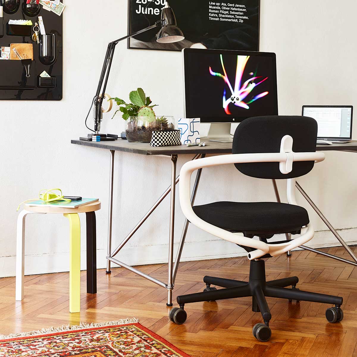 Allstar Office Chair | Black 66 Hopsak Seat and Back