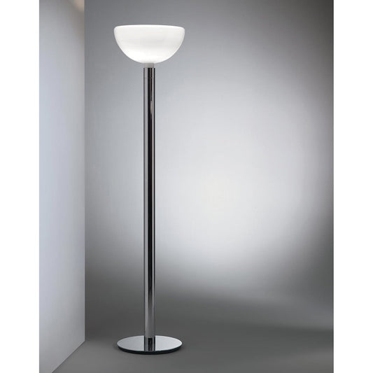AM2C Floor Lamp | White Glass Shade