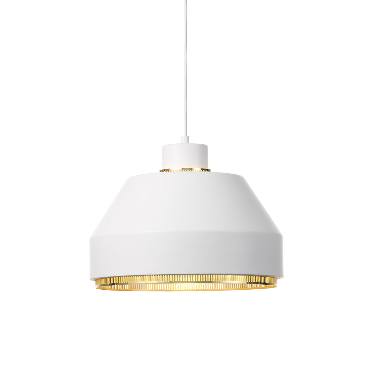 AMA500 Pendant Lamp | White Powder Coated Shade