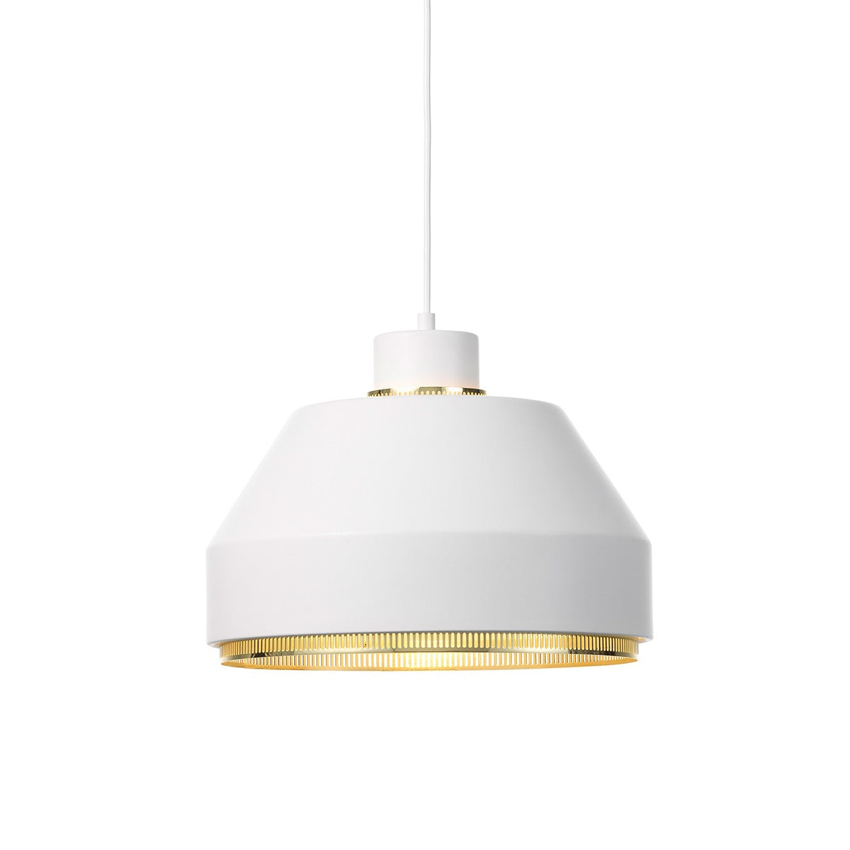 AMA500 Pendant Lamp | White Powder Coated Shade