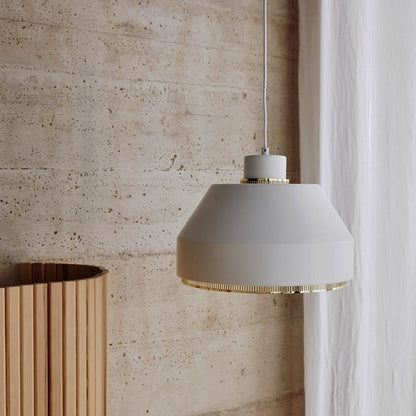 AMA500 Pendant Lamp | White Powder Coated Shade