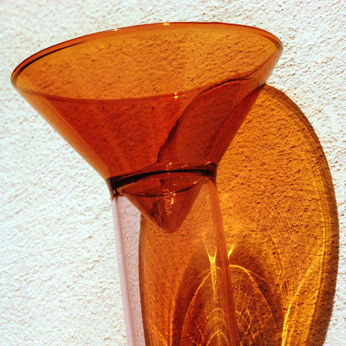 Martini Shot Glass | Amber and Lilac