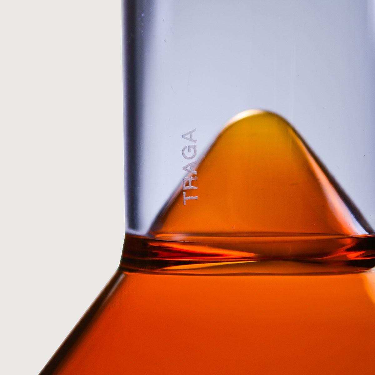 Martini Shot Glass | Amber and Lilac
