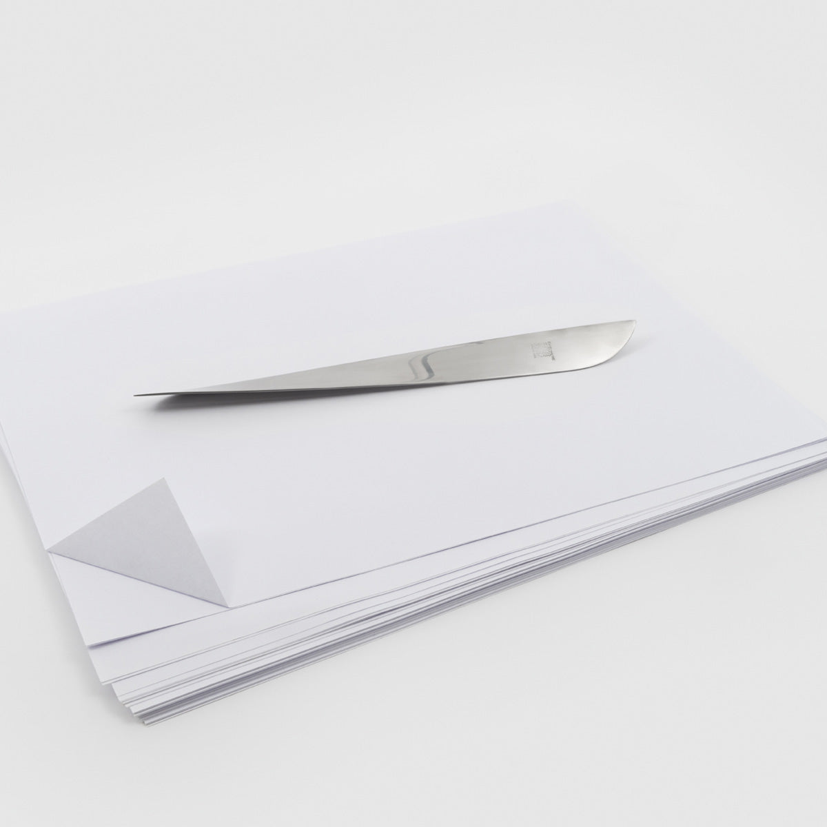 Ameland Letter Opener | Satin stainless steel